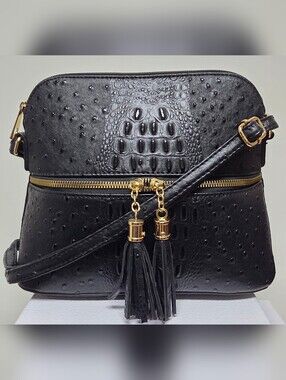 SG SUGU AM3031N Lunar Dome Crossbody Vegan Leather NEW